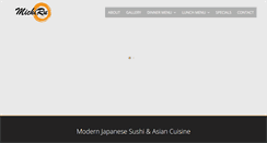 Desktop Screenshot of michirusushi.com