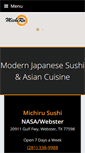 Mobile Screenshot of michirusushi.com